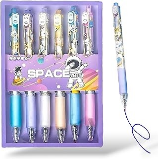 SAMVARDHANPlastic Retractable Gel Pen Set For Boys & Girls, Smooth Pens for Writing Class Notes & Journal, School