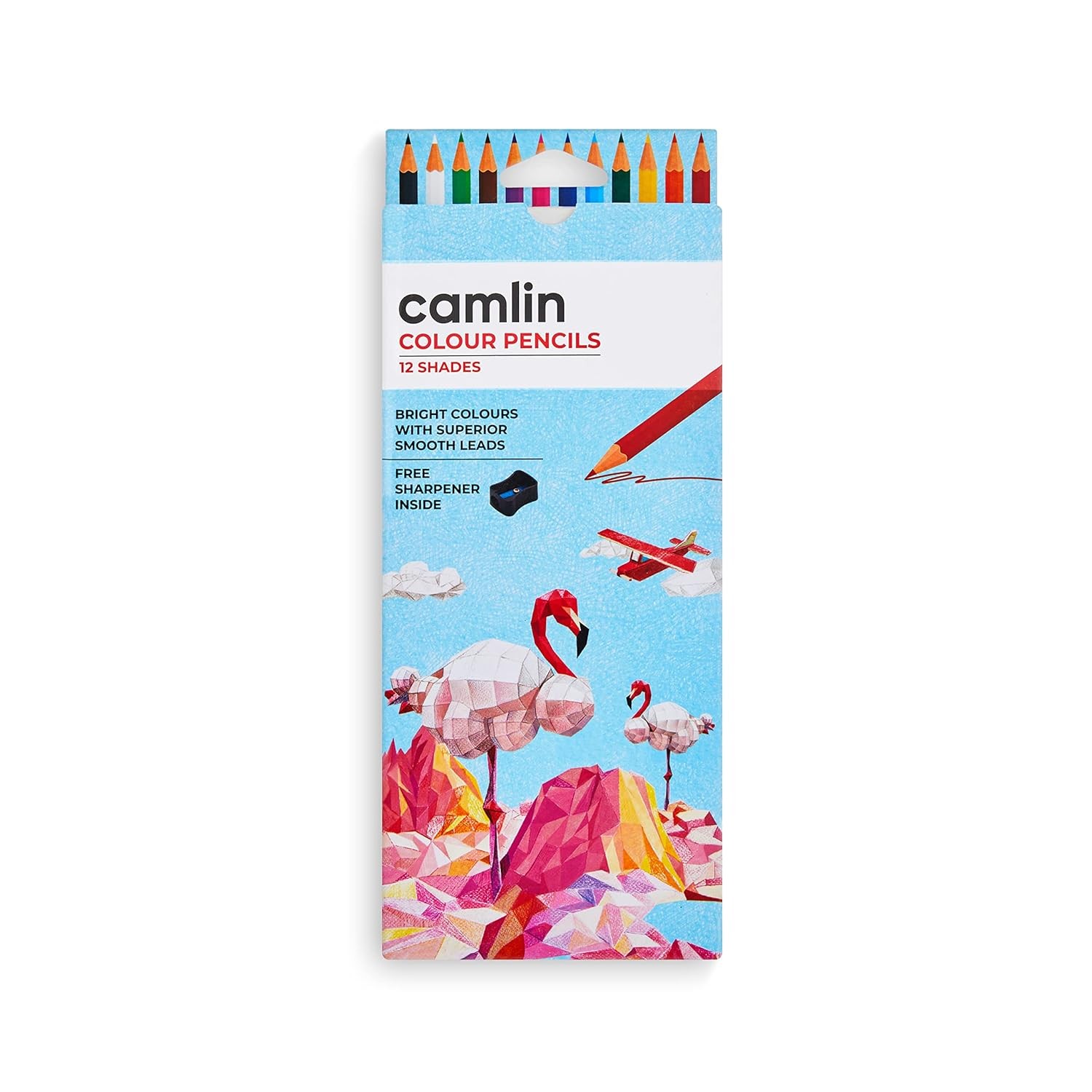 Camel 4192566 Full Size Color Pencil, Assorted, 12 Pieces