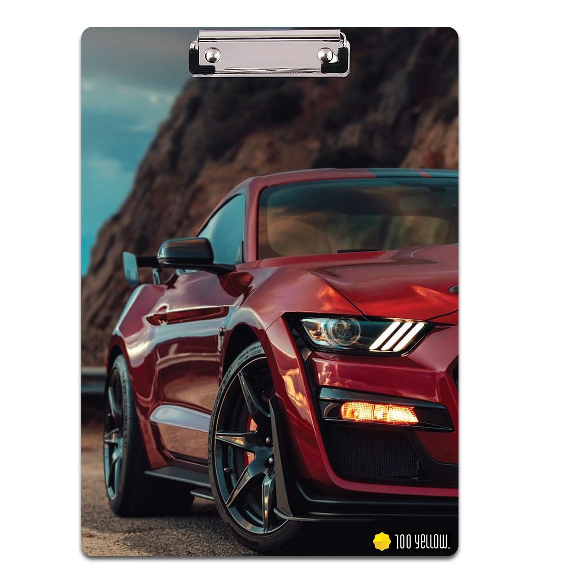 100yellow® Race to The Top: Car Design Study Aid - Drive Your Way to Achievement| Size: 14 x 10 Inches | Wooden